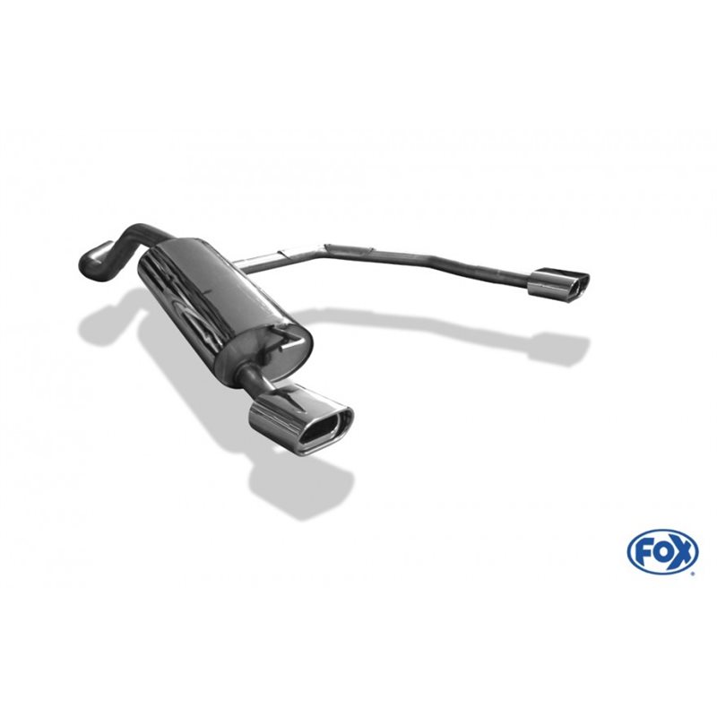 Escape Fox Volkswagen Beetle 1c, 9c, 1y 63,5mm System