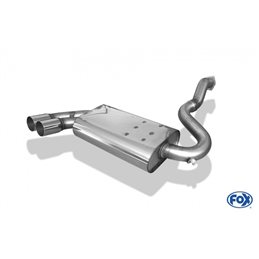 Escape Fox Audi Urquattro Anlage 63,5 Mm