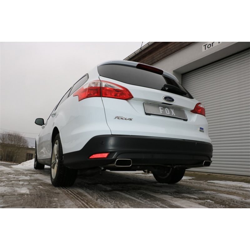 Escape Fox Ford Focus Iii (desde 2011) Tunier Ecoboost 1,0l