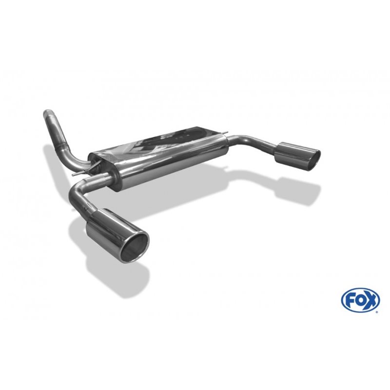 Escape Fox Ford Focus Iii (desde 2011) Tunier Ecoboost 1,5l 1,6l