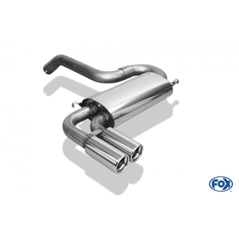 Escape Fox Audi 80/90 Typ 89 Quattro S2 - 70mm Anlage