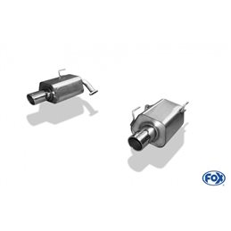 Escape Fox Subaru Forester Sj - Ab 2013