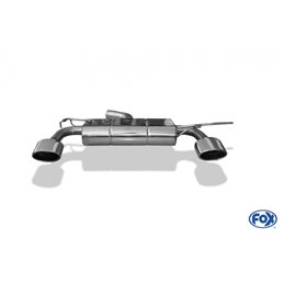 Escape Fox Volkswagen Scirocco 1,4l Tsi + 2,0l Tdi 100/103kw 70er System