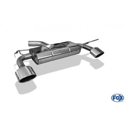 Escape Fox Volkswagen Scirocco 1,4l Tsi + 2,0l Tdi 100/103kw 70er System