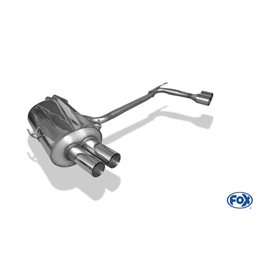 Escape Fox Bmw 3er E46 320/ 325/ 330 desde 00