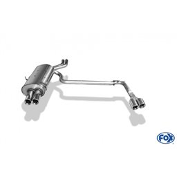 Escape Fox Bmw 3er E46 320/ 325/ 330 desde 00