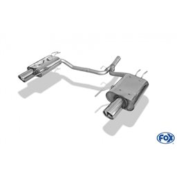 Escape Fox Honda Accord Vii (desde 2003) Cl9