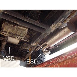 Escape Fox Mercedes G-klasse 463 G300 G320 Td