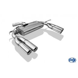 Escape Fox Volkswagen Eos 1,4l - 2,0l 110kw Tdi 100/103kw 70mm System