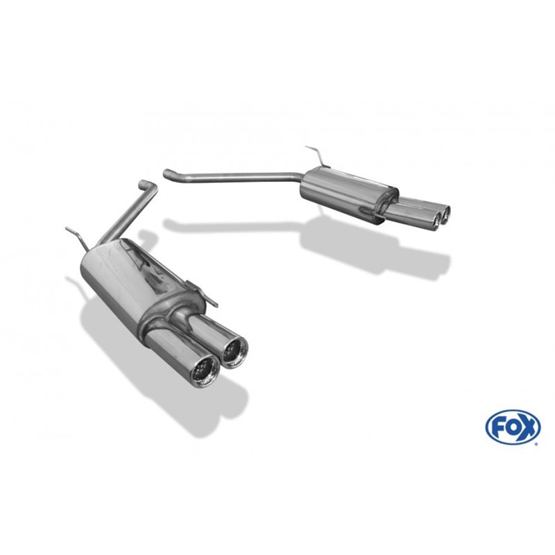 Escape Fox Volkswagen T4 2wd Duplex-system