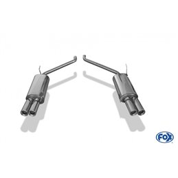 Escape Fox Volkswagen T4 2wd Duplex-system