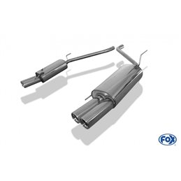 Escape Fox Volkswagen T4 2wd Duplex-system