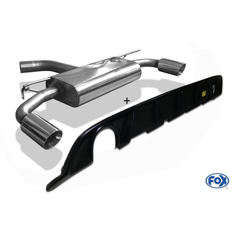 Escape Fox Volkswagen Golf Vii 1,0l 1,4l 1,5l