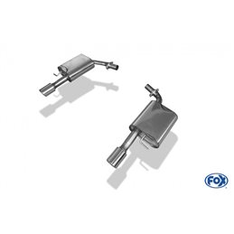 Escape Fox Audi A6/ S6/ Rs6 4f 2,0l - 3,2l + Tdi