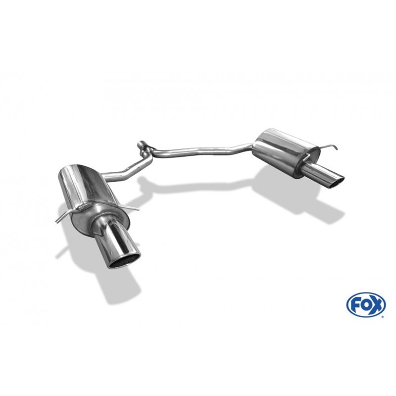 Escape Fox Mercedes E-klasse C207 4 Zylinder