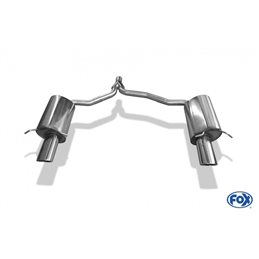 Escape Fox Mercedes E-klasse C207 4 Zylinder