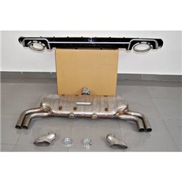 Difusor Trasero Euro Audi A3 2016 Sportback Look Rs3 Escape