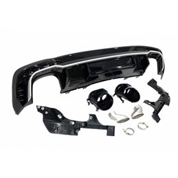Difusor Trasero Euro Audi A4 2020+ Look Rs4