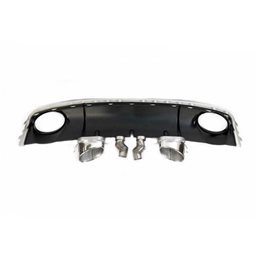 Difusor Trasero Euro Audi A4 B8 4p / Avant 12-15 Look Rs4