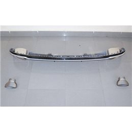 Difusor Trasero Euro Audi A4 B9 2016+ Look Rs4 Abs