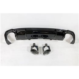 Difusor Trasero Euro Audi A5 Sportback Sline 2017 Look S5