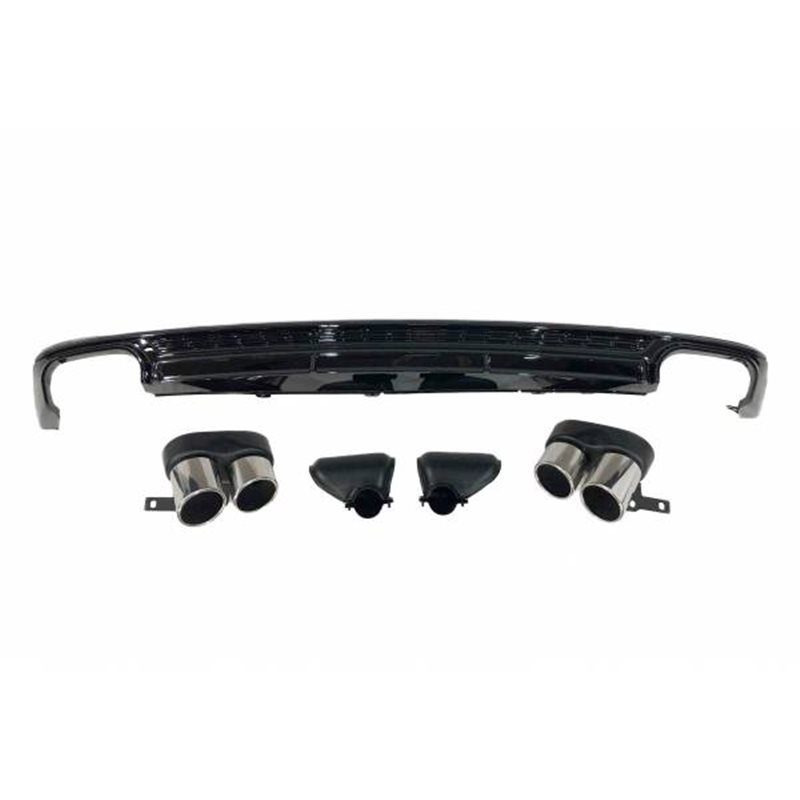 Difusor Trasero Euro Audi A6 / A6 Avant C8 Sline Look S6