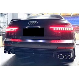 Difusor Trasero Euro Audi A6 / A6 Avant C8 Sline Look S6