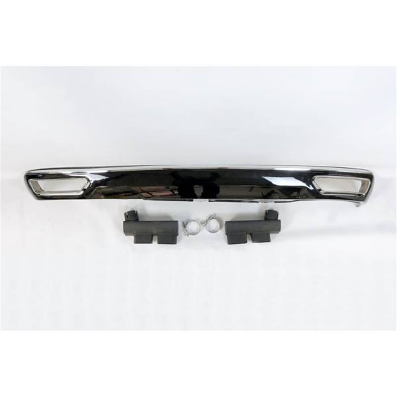 Difusor Trasero Euro Audi A6 Sedan / Avant C7 4g 2011-2015 Look W12 Abs