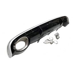 Difusor Trasero Euro Audi A7 2011-2014 Look Rs7 Abs