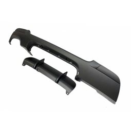 Difusor Trasero Euro Bmw E92 / E93 Look M Performance 1 Salida Doble