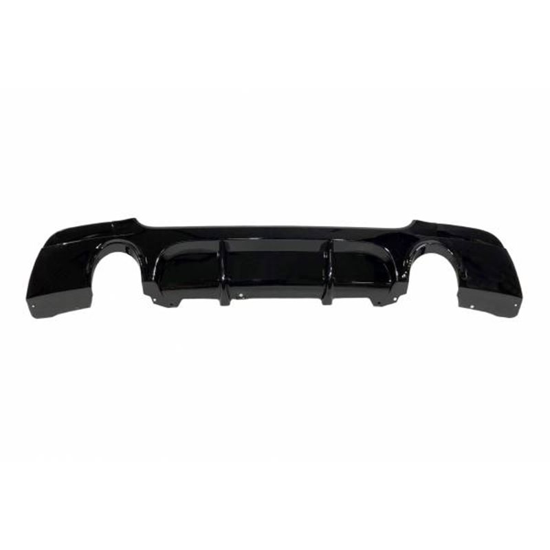 Difusor Trasero Euro Bmw E92 / E93 Look M Performance Brillante Negro