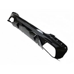 Difusor Trasero Euro Bmw G30 / G31 530 M Performance Negro Brilo