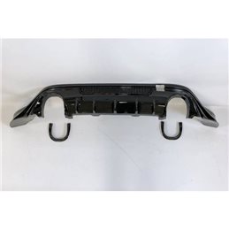 Difusor Trasero Euro Ford Focus 2019+ Brillante Negro