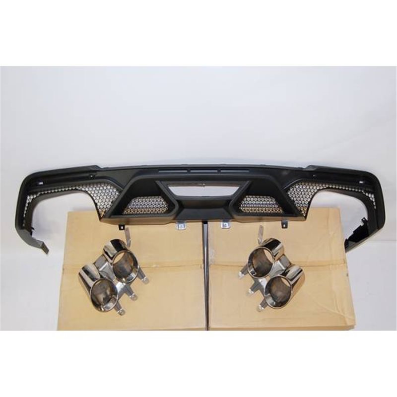 Difusor Trasero Euro Ford Mustang 2018+ Look Gt500