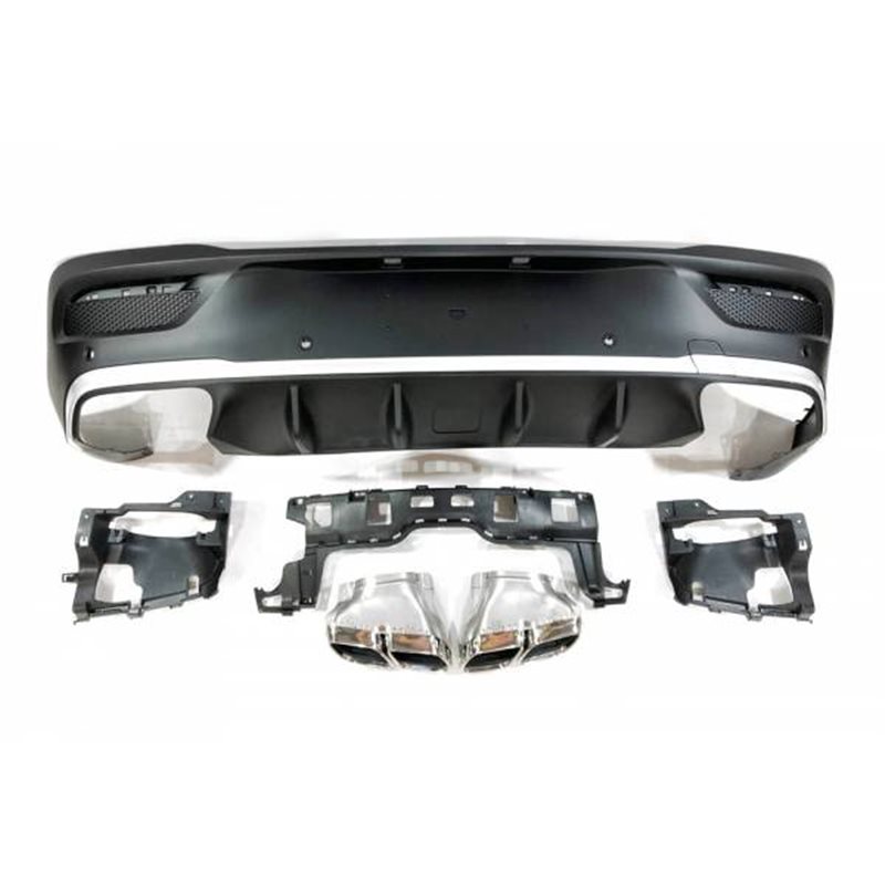 Difusor Trasero Euro Mercedes C167 Gle 2020 Colas