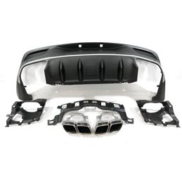 Difusor Trasero Euro Mercedes C167 Gle 2020 Colas