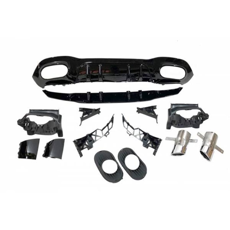 Difusor Trasero Euro Mercedes W177 Amg Look A35