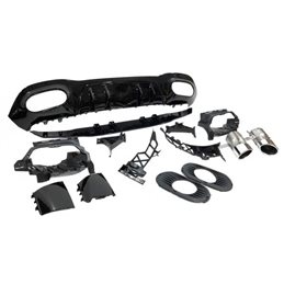 Difusor Trasero Euro Mercedes W177 Amg Look A35