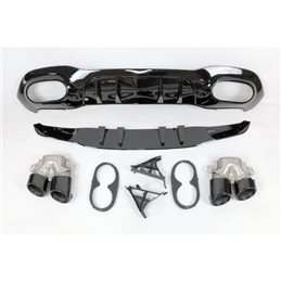 Difusor Trasero Euro Mercedes W177 Amg Look A45