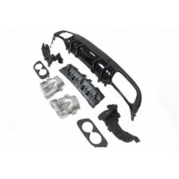 Difusor Trasero Euro Mercedes W205 Coupe 2019+ Look E53 Abs