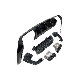 Difusor Trasero Euro Mercedes W213 Coupe C238 Look Amg E63