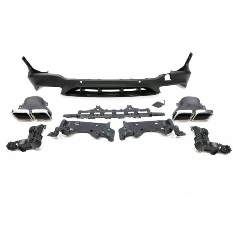 Difusor Trasero Euro Mercedes X253 2015-2019 Look Amg