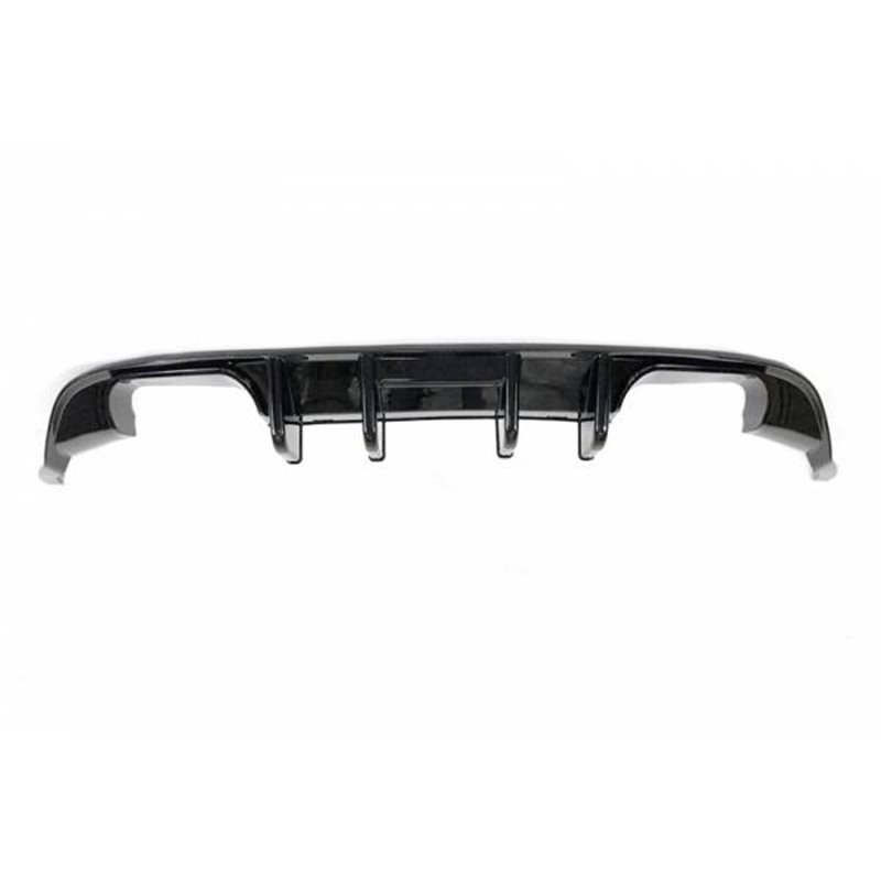 Difusor Trasero Euro Volkswagen Golf 7.5 Negro Brillante