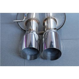 Escape Euro Bmw E60 M5 Round Slant Tip