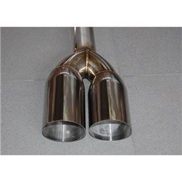 Escape Euro Bmw E60 M5 Round Slant Tip