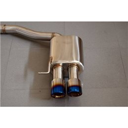 Escape Euro Audi A5 2.0t 2011-2016 Catback 2 Salidas Doble