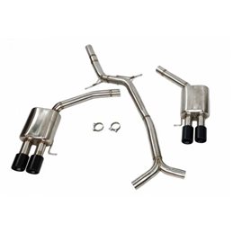 Escape Euro Audi S5 3.0 2011 / S4 B8 Black Tips