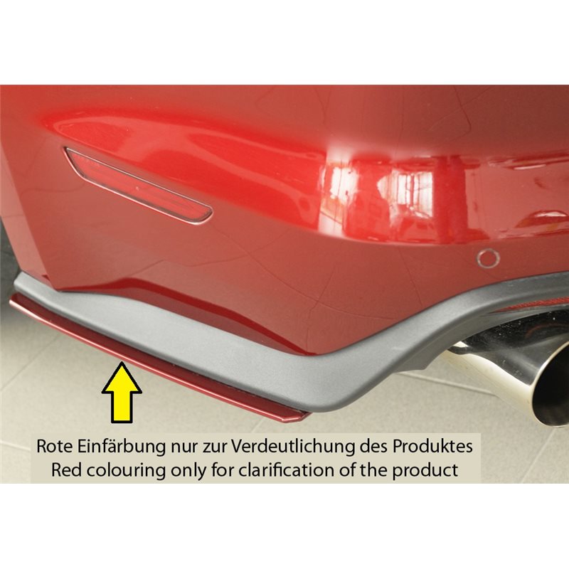 Añadido trasero Rieger Ford Mustang 6 (LAE) 11.14-07.17 (antes facelift) coupe, cabrio