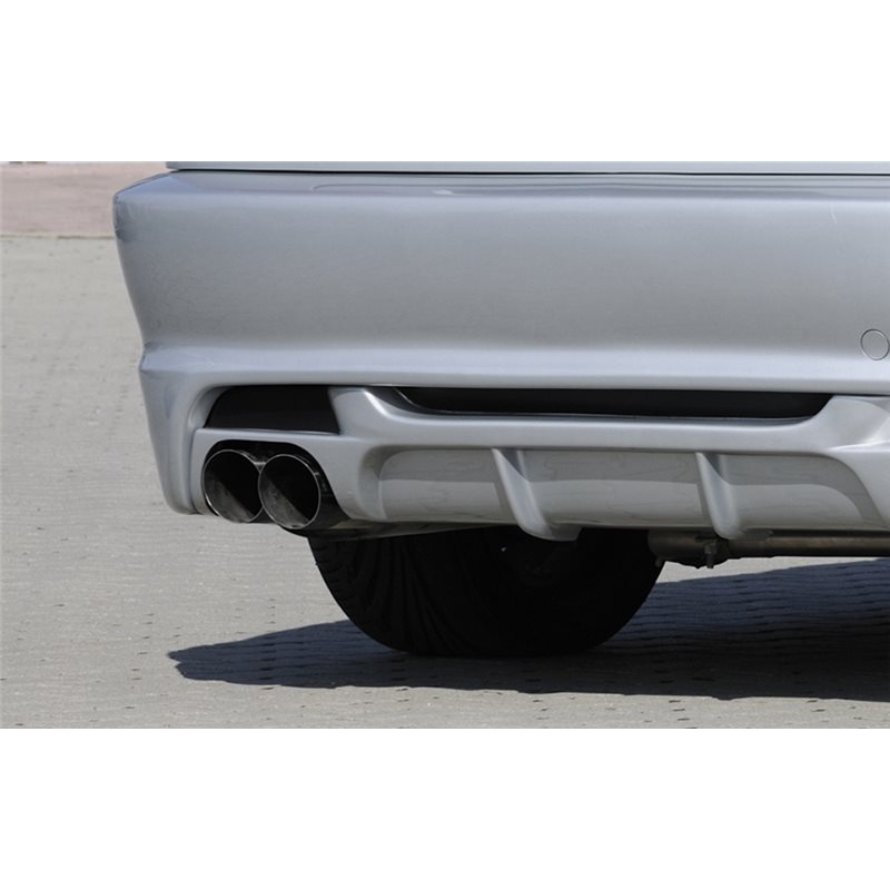 Añadido trasero Rieger BMW 3-series E46 02.98-12.01 (antes facelift), 02.02- (ex facelift) cabrio, coupe, sedan