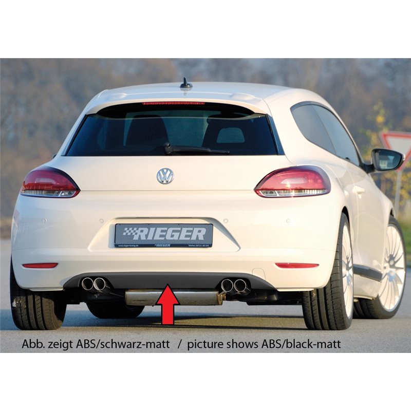 Añadido trasero Rieger VW Scirocco 3 (13) 08.08-04.14 (antes facelift) 2-puertas